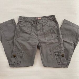 Faded Glory | Y2k Olive Straight-Leg Cargo Pants